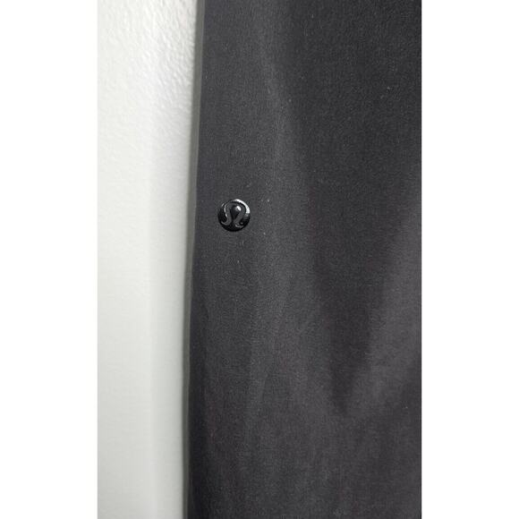 Lululemon Womens Jogger Pants 6 Black Nylon Stretch Dance Drawstring Tapered Leg - Picture 4 of 12